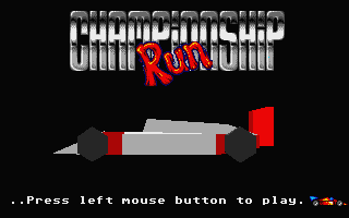 Championship Run screenshot 3 for Atari ST